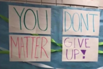 You matter dont give up