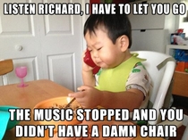 You really screwed up this time Richard