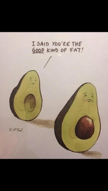 You so fat avocado