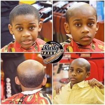 Your kid misbehaving A barber in Atlanta believes he has a solution He will publicly shame your misbehaving kid with an old mans haircut
