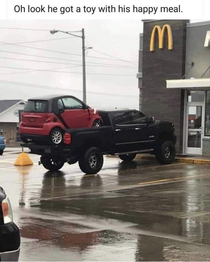 Your never too old for a happy meal