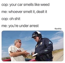 Youre under arrest