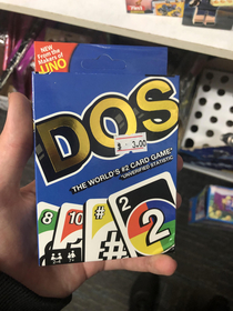 Youve heard of Uno but have you heard of Dos