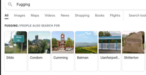 Yup People search for these villages I searched for Fugging