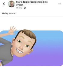 Zucks avatar looks more human than he does